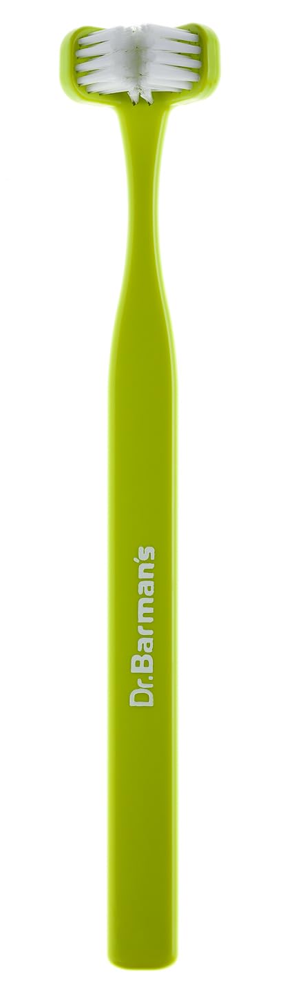 Dr. Barman's Brosse à dents classique Superbrush, adulte/12 ans, lot de 1