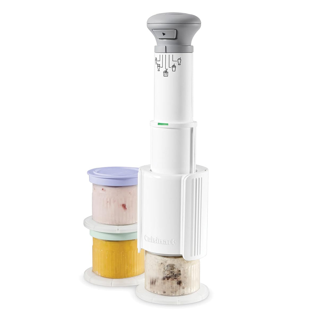 Cuisinart FreezeWand – Sorbetière 5 programmes : Glace, Sorbet, Milkshake, Granité, Ingrédients ajoutés | Vegan, sans lactose, riche en protéines, faible en calories | Prête en 5 min