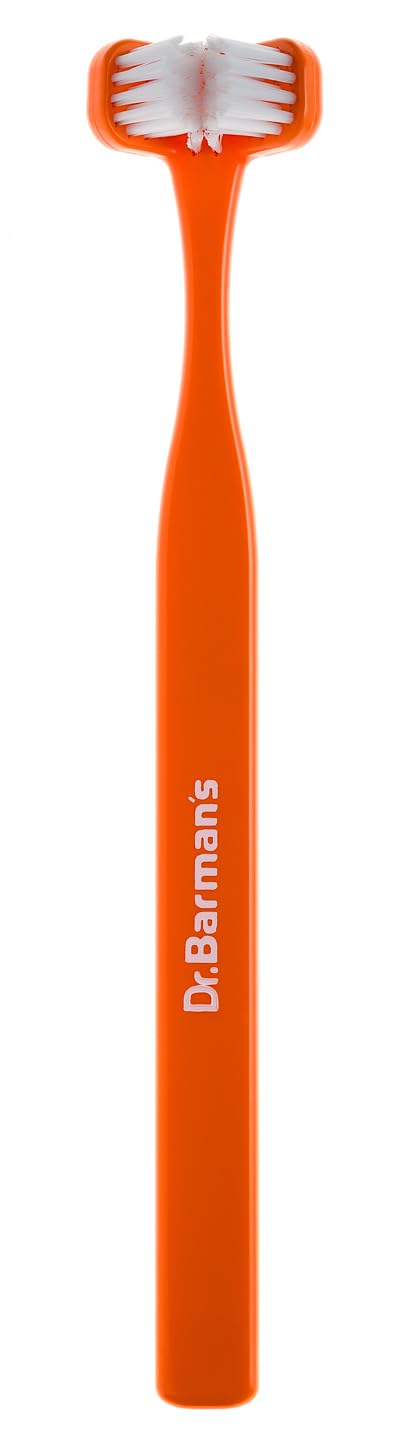 Dr. Barman's Brosse à dents classique Superbrush, adulte/12 ans, lot de 1