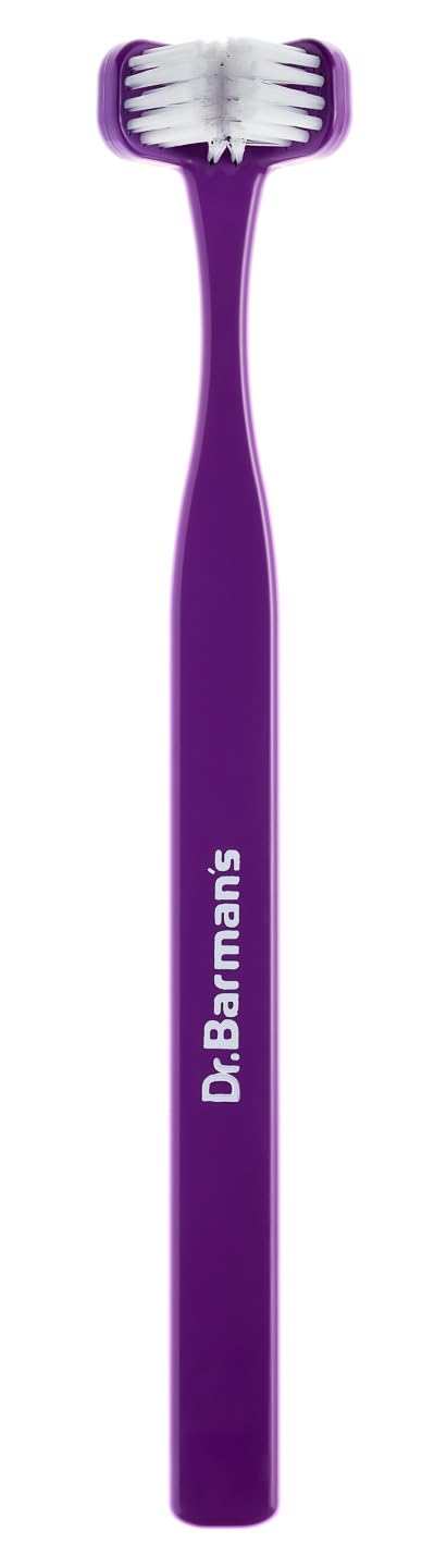 Dr. Barman's Brosse à dents classique Superbrush, adulte/12 ans, lot de 1