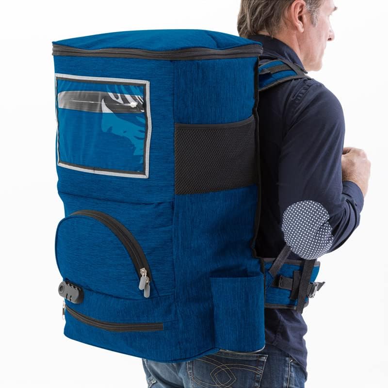 Chariot de Plage Pacosoleil - Chariot à Grosses Roues- Chariot Multifonctions 3 en 1 - Marque Française