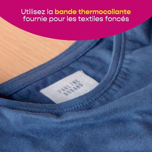 Avery Tampon Encreur Personnalisable Pour Enfants Et Adultes - Personnalisable 288 caractères - Résistant Au Lavage - Avec Encre Indélébile - Polyvalent Jusqu'à 60°C