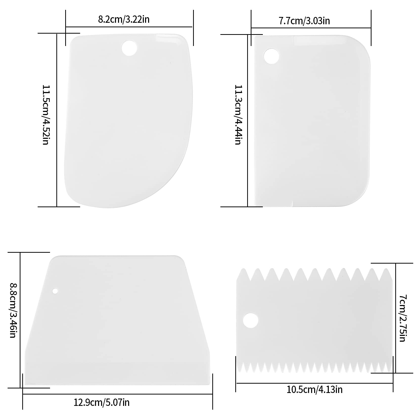 Outils de Plateau Tournant pour Gâteaux, Kits de Fournitures Support Assiettes de Décoration de Gâteaux, avec Grattoirs à Gâteaux, Spatules, Poches à Douille et Embouts de Tuyauterie