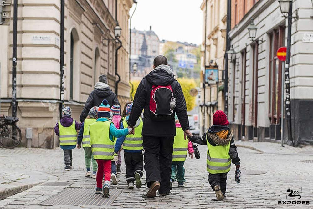 Exporee Gilet Jaune Enfant, 3 pièces Gilet Sécurité Enfants, Réflecteur Haute Visibilité Sécurité Gilet, Respirant Taille Universelle gilet reflechissant enfant pour Garçons et Filles