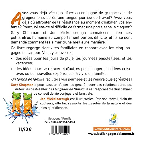 Un temps en famille : Des façons simples de parler les 5 langages de l’amour à vos enfants