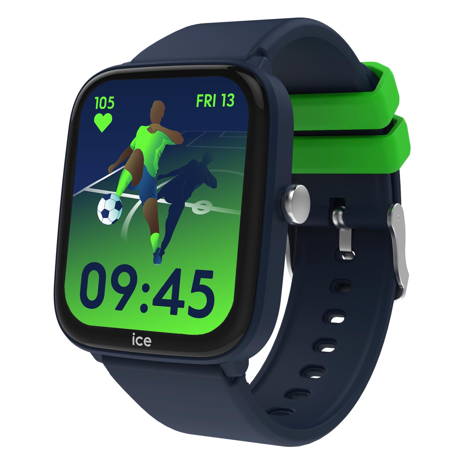 Ice-Watch - ICE smart junior 2.0 Blue - Montre connectée bleue pour enfant avec bracelet en silicone bleu - 022792 (1,75 pouces)