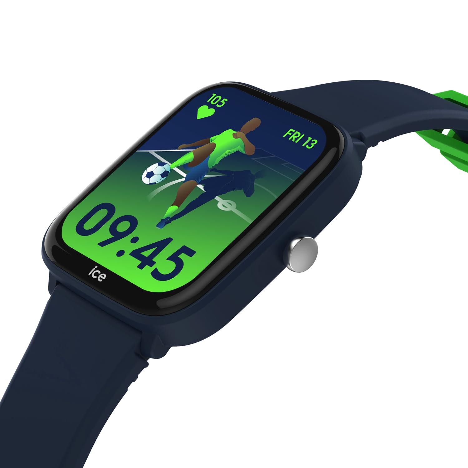 Ice-Watch - ICE smart junior 2.0 Blue - Montre connectée bleue pour enfant avec bracelet en silicone bleu - 022792 (1,75 pouces)