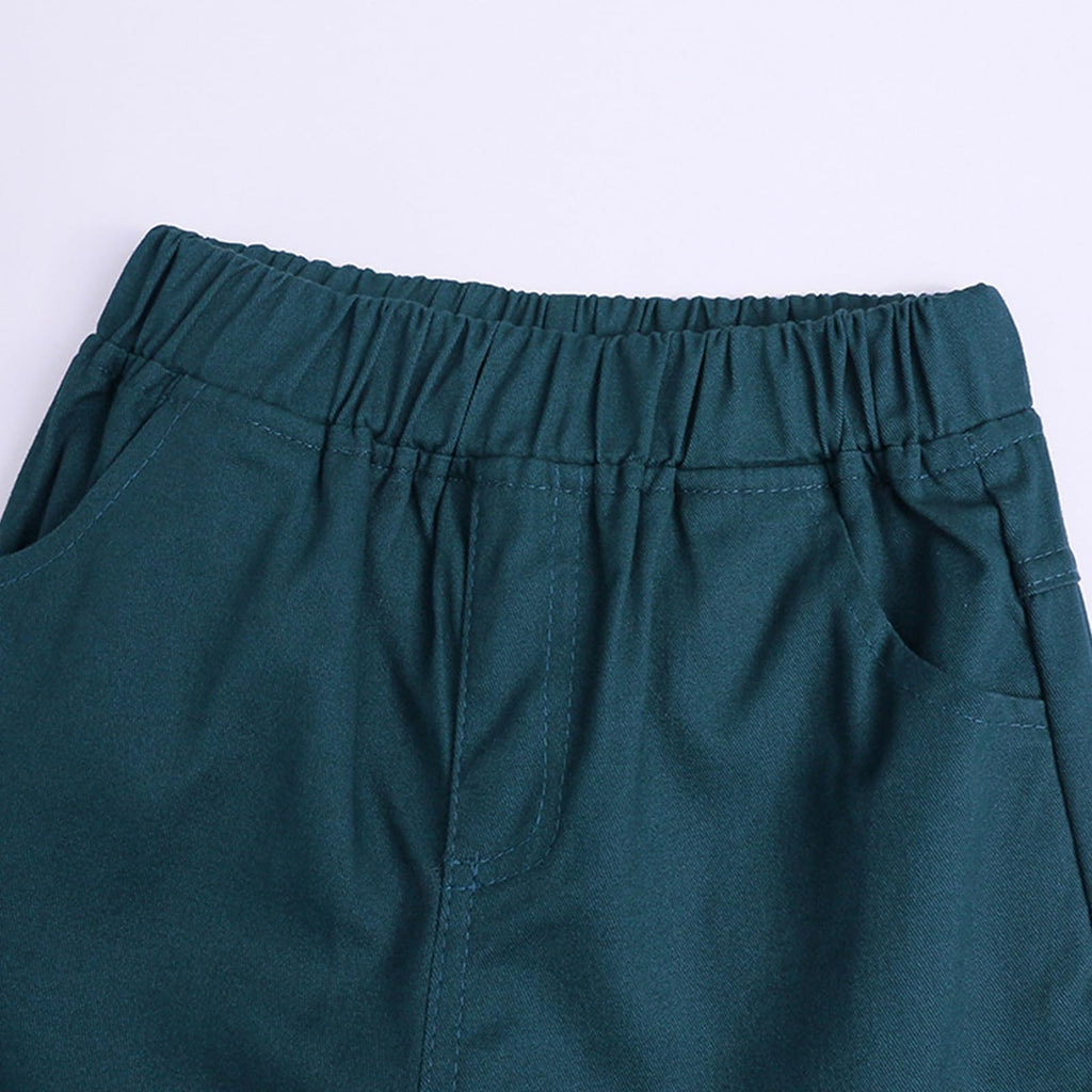 Winmany Ensemble Hawaï pour BéBé GarçOn Petits Enfants Chemise et Short en Coton pour Enfants VêTements Plage D'éTé à Fleurs Tropicales (2, Bleu, 3-4T)