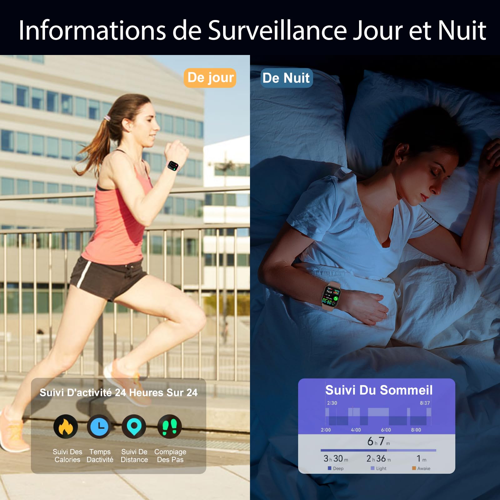 Montre Connectée Homme Femme, 1.91"HD Montre Connectee avec Appels Bluetooth, Etanche IP68 Montre Sport 112+ Mode Sport, Podomètre, Cycle Menstruel, Fréquence Cardiaque, Spo2, Smartwatch Android iOS