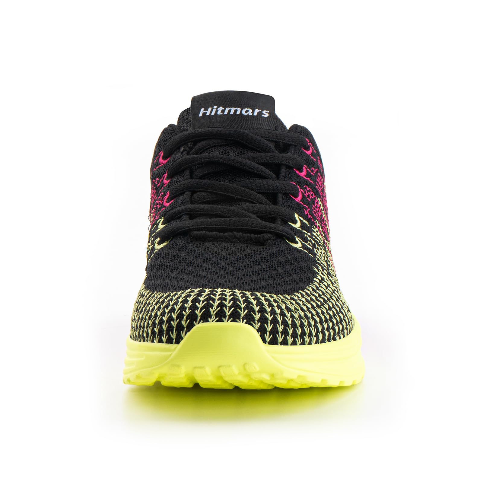 Chaussure de Sport Running Femme Basket Air Chaussures Course Casual Fitness Outdoor Tennis Jogging Sneakers Respirant Athlétique Mesh Violet-Jaune 39