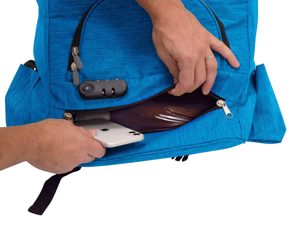 Chariot de Plage Pacosoleil - Chariot à Grosses Roues- Chariot Multifonctions 3 en 1 - Marque Française