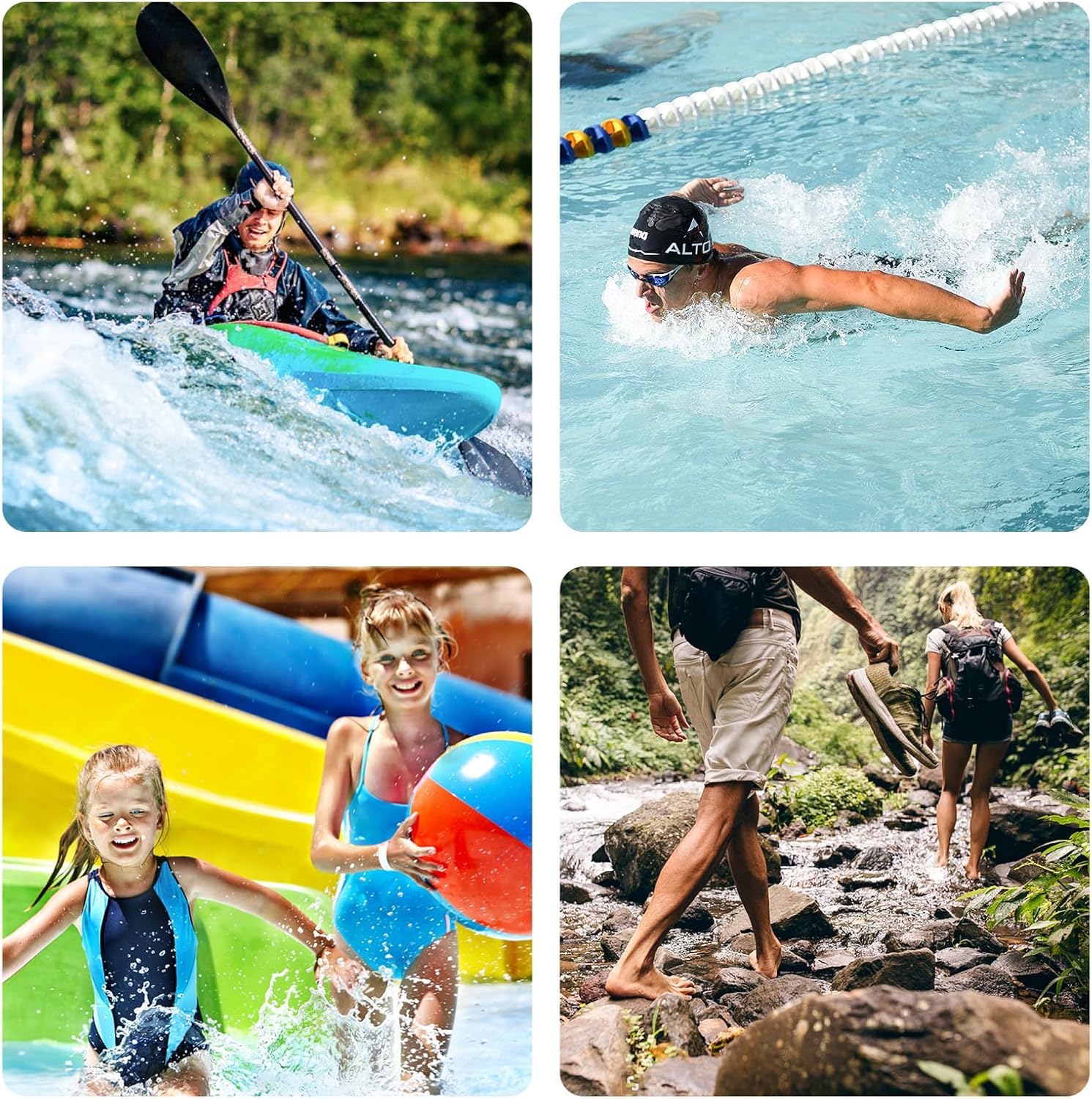 JOTO 2 Pochettes Étanches Smartphone Certifiée IPX8 iPhone 16/15/14/13/12/11 Plus Pro Max, Redmi Note 13/13 Pro 12 A3, Galaxy A15 A35 A25 A54 A55, Housse Étanche Jusqu'à 7 Pouces -Noir