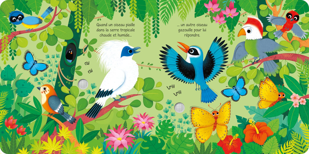 Les bruits du zoo - Mon livre sonore à toucher - Dès 1 an